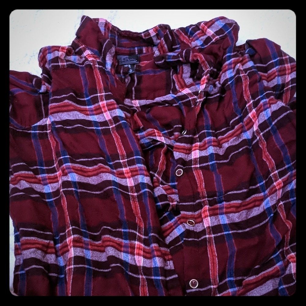 Oh Baby Button Up Maternity Shirt